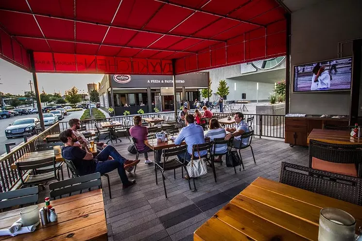 Whether it's pre-movie cocktails or brunch boozing, Ivy Kitchen has what you need and plenty of shade to enjoy it. - COURTESY OF IVY KITCHEN