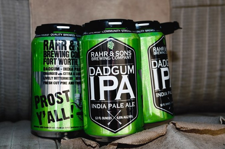 Rahr's Dadgum IPA, released in April, is Rahr's take on a West Coast IPA. - COURTESY OF RAHR & SONS