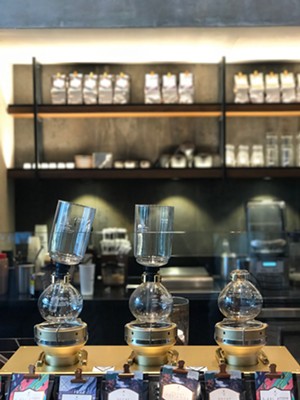 The new Starbucks Reserve in Uptown features brewing methods not available at standard Starbucks stores. - BETH RANKIN
