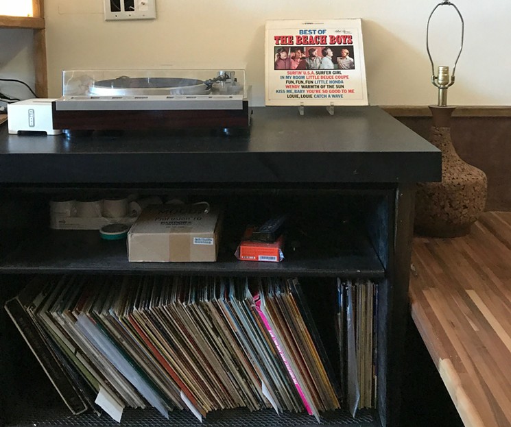 Shoals' record collection was curated with help from J.T. Donaldson at Josey Records, but it's also been bolstered by regulars who bring by their favorite soul records. Yeefoon is adamant about playing records all the way through, rather than skipping from song to song. - BETH RANIN