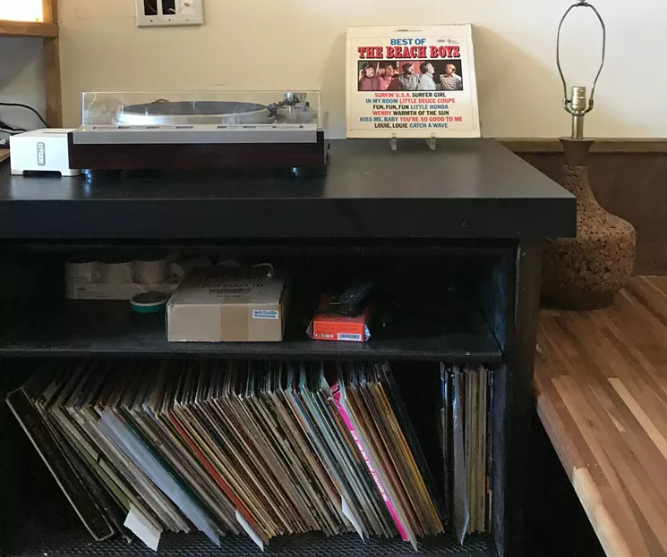 Shoals' record collection was curated with help from J.T. Donaldson at Josey Records, but it's also been bolstered by regulars who bring by their favorite soul records. Yeefoon is adamant about playing records all the way through, rather than skipping from song to song. - BETH RANIN