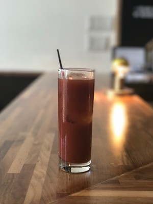 No matter the time of day, the bloody mary is a must-order at Shoals. - BETH RANKIN
