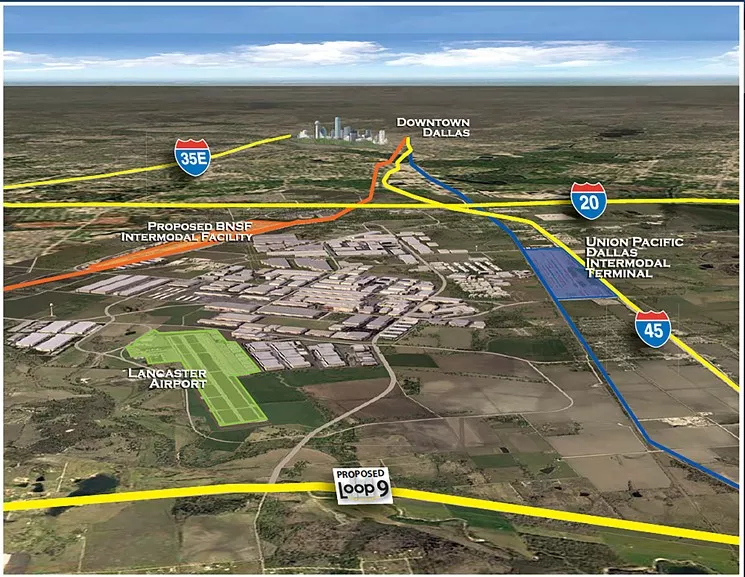 The Inland Port project is less than alive but far from dead. Why not get it cranking by going after the Alliance Logistics Hub in Fort Worth? - ALLEN DEVELOPMENT COMPANY, LLC