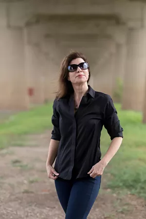 Former Dallas City Council member Angela Hunt led an unsuccessful referendum to kill the Trinity toll road starting in 2006. - BRIAN MASCHINO