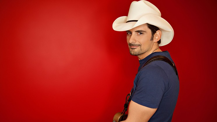 Brad Paisley's show, set for Saturday, was canceled. He said he hopes to reschedule soon. - TICKETMASTER