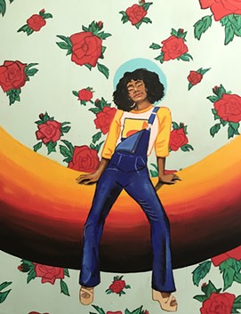 A painting by Ari Brielle, who will be featured in the Rising Star exhibition - COURTESY OAK CLIFF SOCIETY OF FINE ARTS