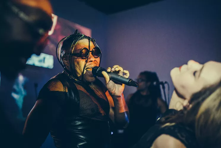 Pop star Dezi 5, who recently relocated to New York, developed his high-energy performance style while working as the lead singer of Emerald City. He had the position for two years. - KATHY TRAN