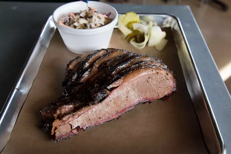 Ferris Wheeler's brisket may not be a true Texas style, but we appreciated the moist, smoky flavor and sweet finish. - CHRIS WOLFGANG