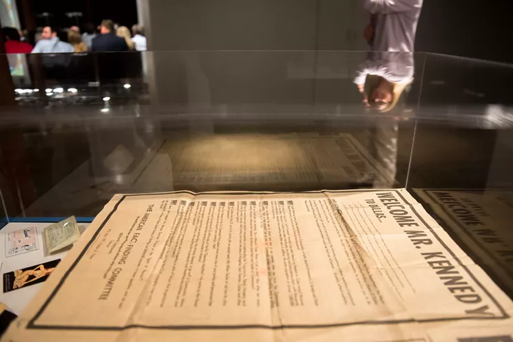 The black border around this newspaper ad critical of John F. Kennedy — found in Ruby's car after the murder — led Ruby to believe there was a conspiracy to kill the president, according to Birmingham and Shook. - BRIAN MASCHINO