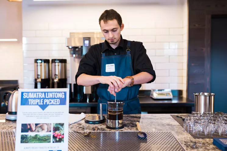 White Rock Coffee Lab's classes range from at-home brewing techniques to home roasting. - COURTESY OF WHITE ROCK COFFEE LAB