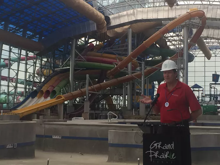 "We're trying to make sure we have something for everybody," Brinkel says. "That includes different age groups and people who have low and high thrill tolerances. So it's a challenge to meet all of that." - DANNY GALLAGHER