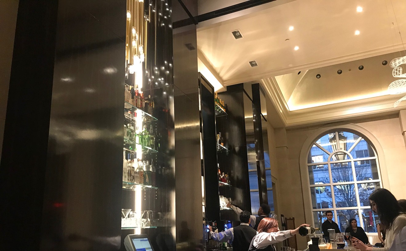 As part of the Crescent's recent $30 million renovation, it recently opened Beau Nash, a lobby Champagne bar that pays homage to a restaurant of the same name that operated at the Uptown hotel from 1986 to 2004.