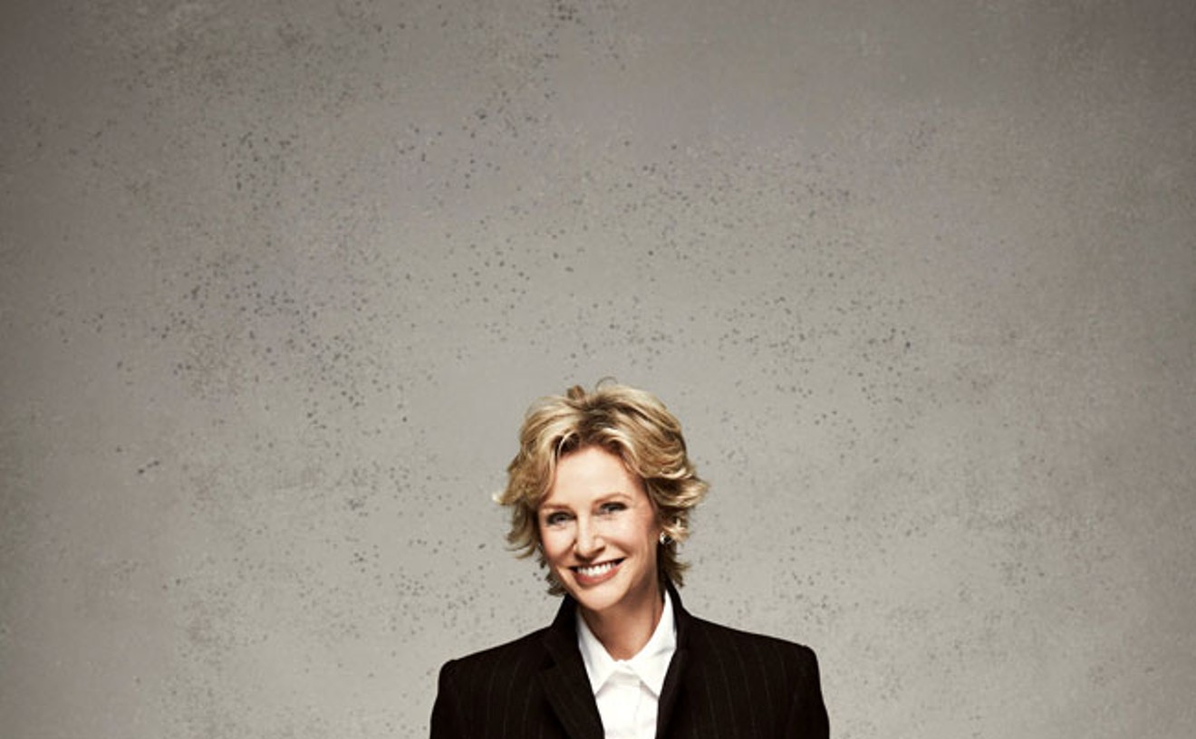Jane Lynch is at Music Hall at Fair Park this weekend.