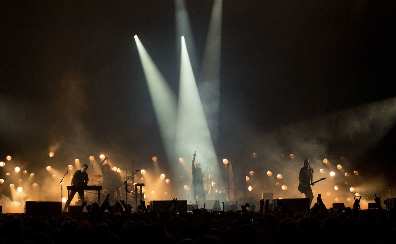 Nine Inch Nails plays two concerts this week.