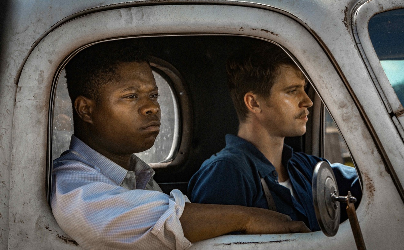 In Dee Rees’ gorgeous Mudbound, Jason Mitchell (left) and Garrett Hedlund play characters who, after returning home from World War II, become friends but have to fight their own personal battles in the Mississippi Delta.