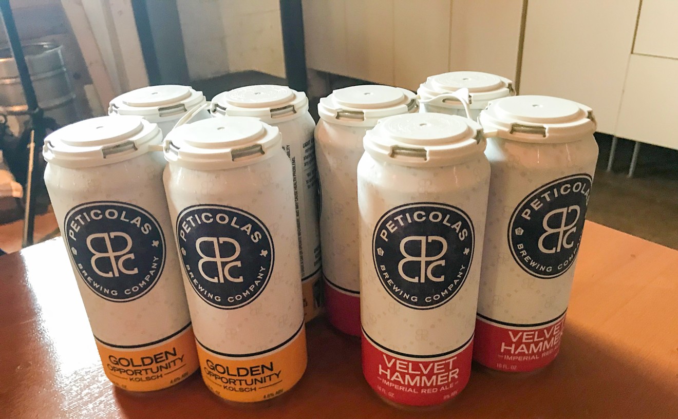 Peticolas is now selling some of its beers in cans.