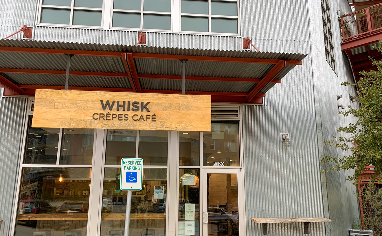 Whisk Crêpes Café opened in the then-new Sylvan Thirty development in 2015.