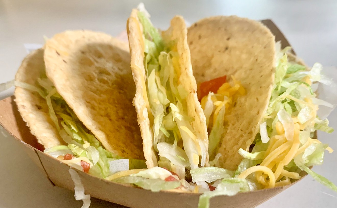 Three crispy beef tacos for $11 at Vantina (for dine-in or carry-out)