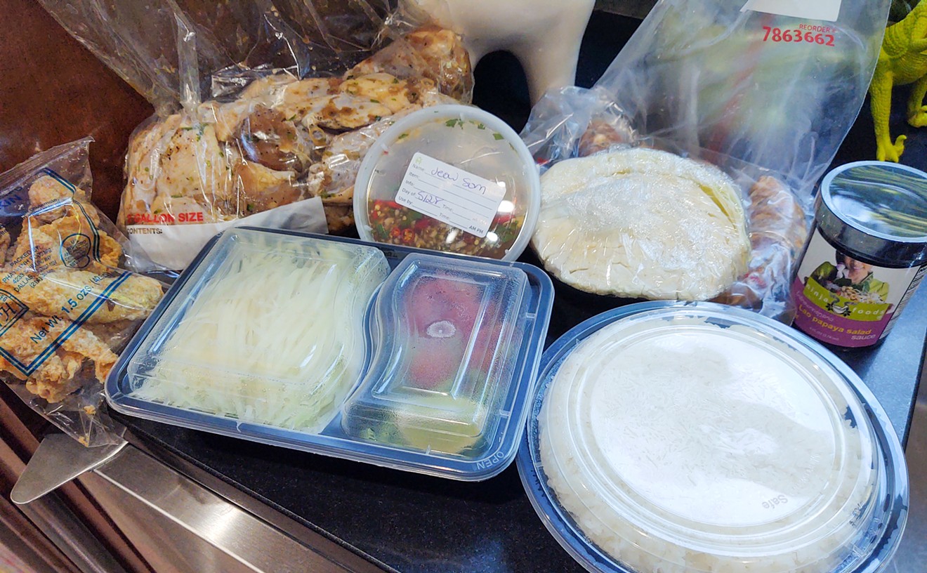 The full Lao food quarantine kit from Saap Lao kitchen