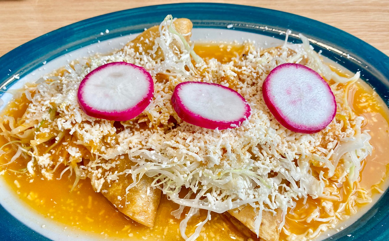 Tacos dorados from the new spot downtown, Chimalma.