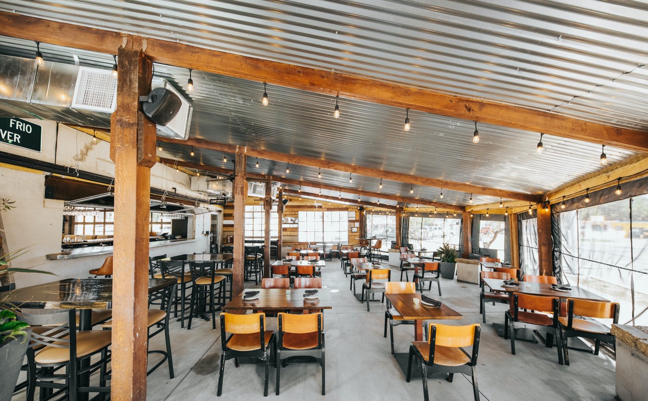 The climate-controlled patio at the soon-to-open Eninca offers expanded table and bar space as well as a raised roof, added walls, casement windows and dining year-round.