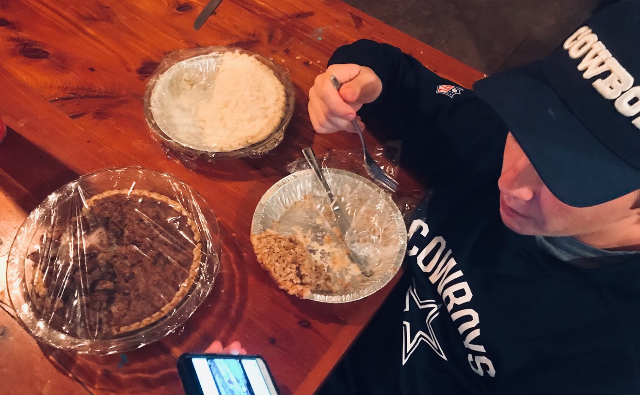 Pie and football. Not a terrible strategy for 2020.