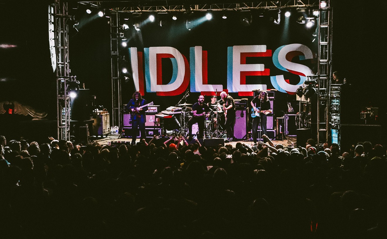 Bristol band IDLES played to an overpacked crowd on Tuesday.