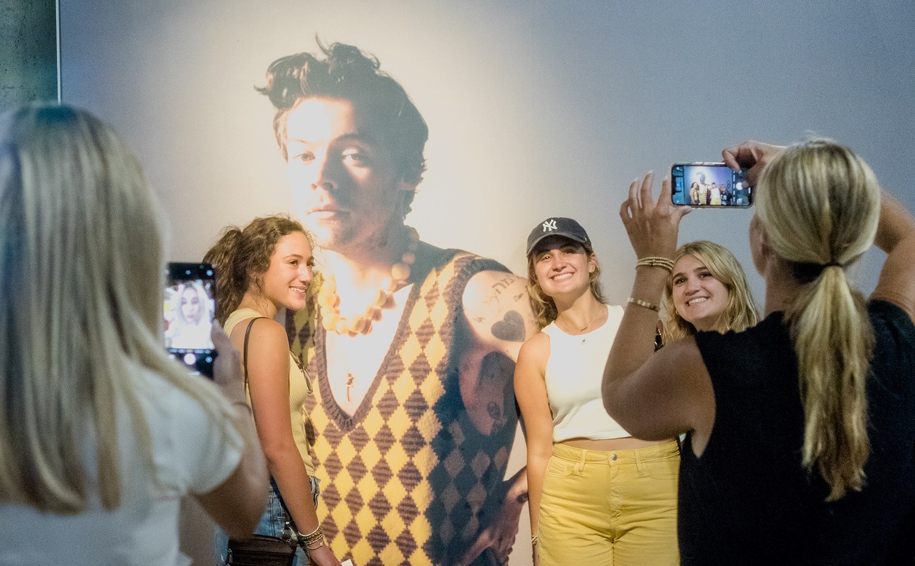 Stylers got "Watermelon Sugar High" on Harry Styles at the singer's pop-up shop in Dallas this weekend.