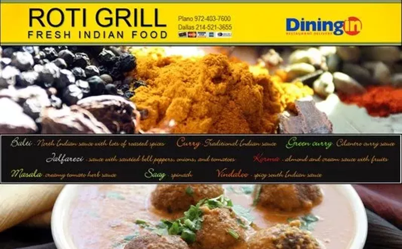 Best Indian Restaurant 2021 Roti Grill Best of Dallas® 2020 Best