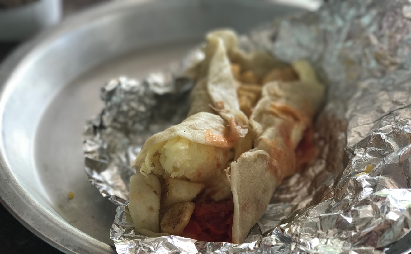 Bolsa Mercado's $2.50 breakfast tacos are as good as an on-the-go breakfast can get.