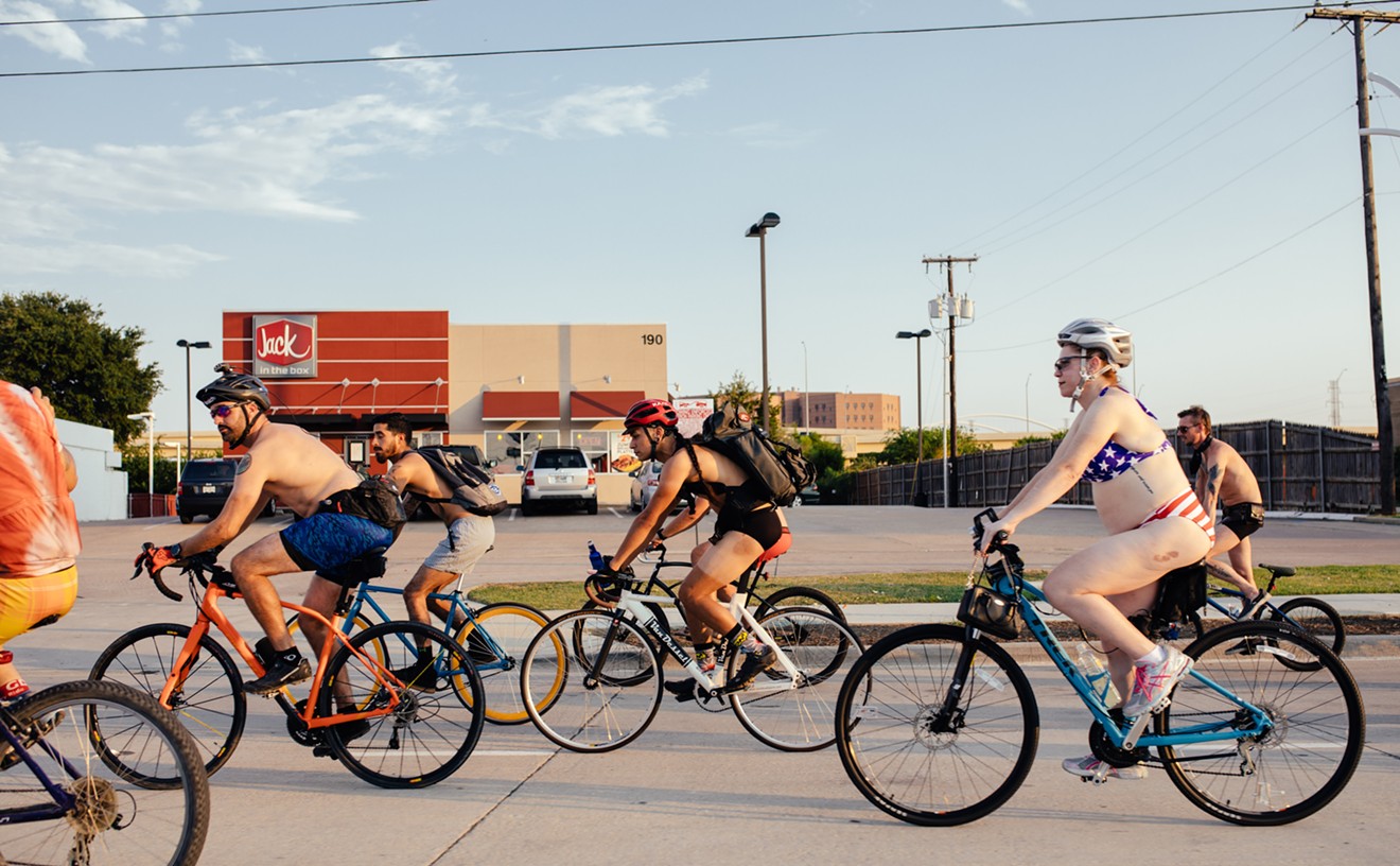 The 15-mile ride stopped at watering holes around town.