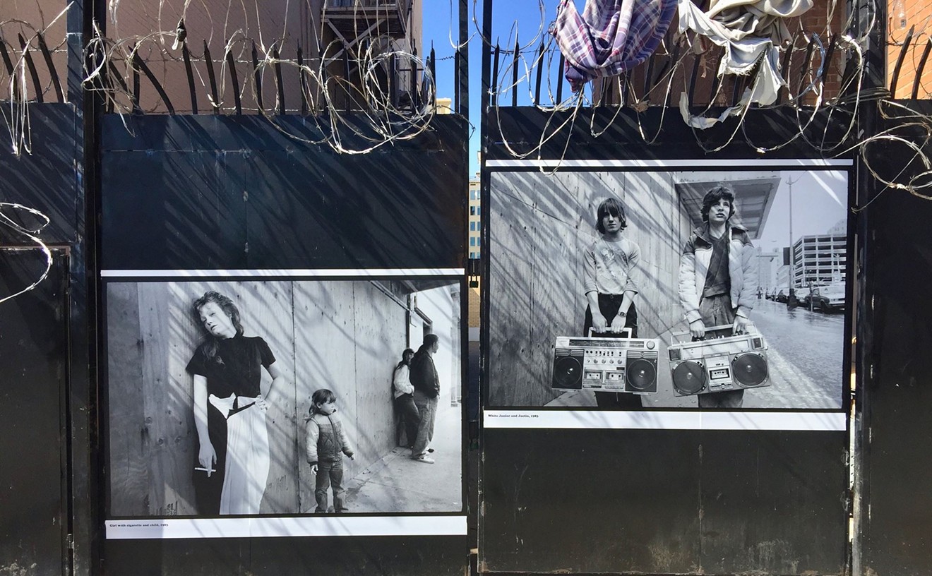 See Looking for Home: A Yearlong Focus on the Work of Mary Ellen Mark inside and outside the Stewpot on Young Street.
