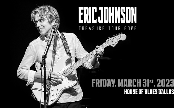 Win 2 tickets to see Eric Johnson!