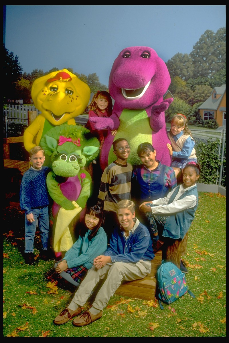1990s barney cast