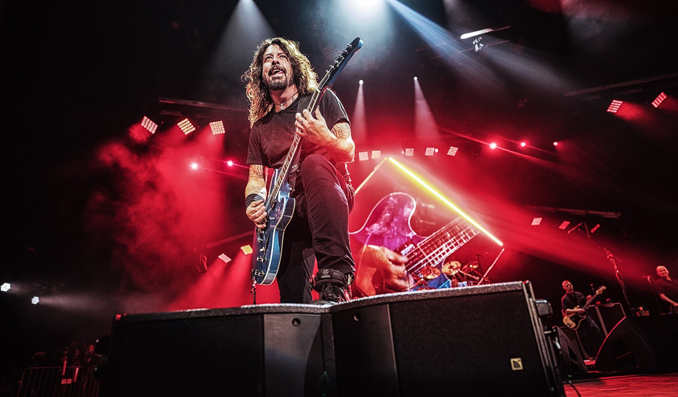 Front man Dave Grohl and his bandmates show up and do the work.