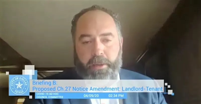 Dallas Attorney Mark Melton Helps Stop Evictions Dallas Observer