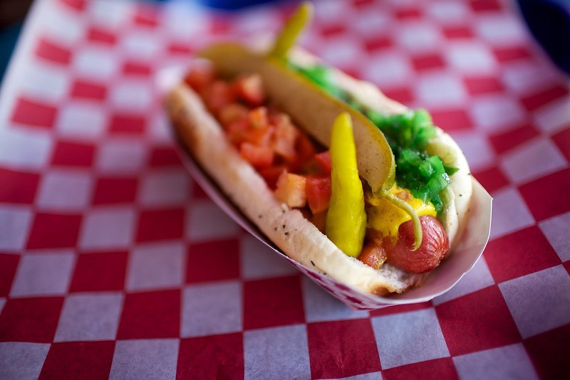 chicago gay bar hot dog