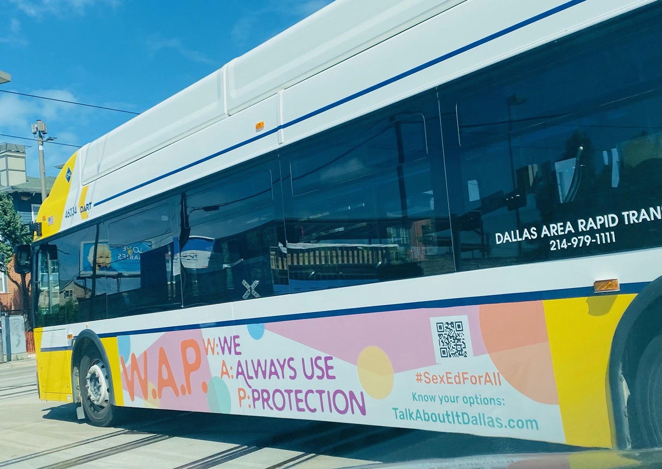 Dallas Nonprofit Appeals to Teens Thinking About Sex with a DART Ad About WAP Dallas Observer