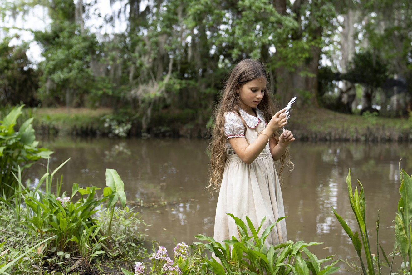Houston actress Jojo Regina plays the young version of Kya, a girl left to fend for herself in a swamp, in Where the Crawdads Sing.