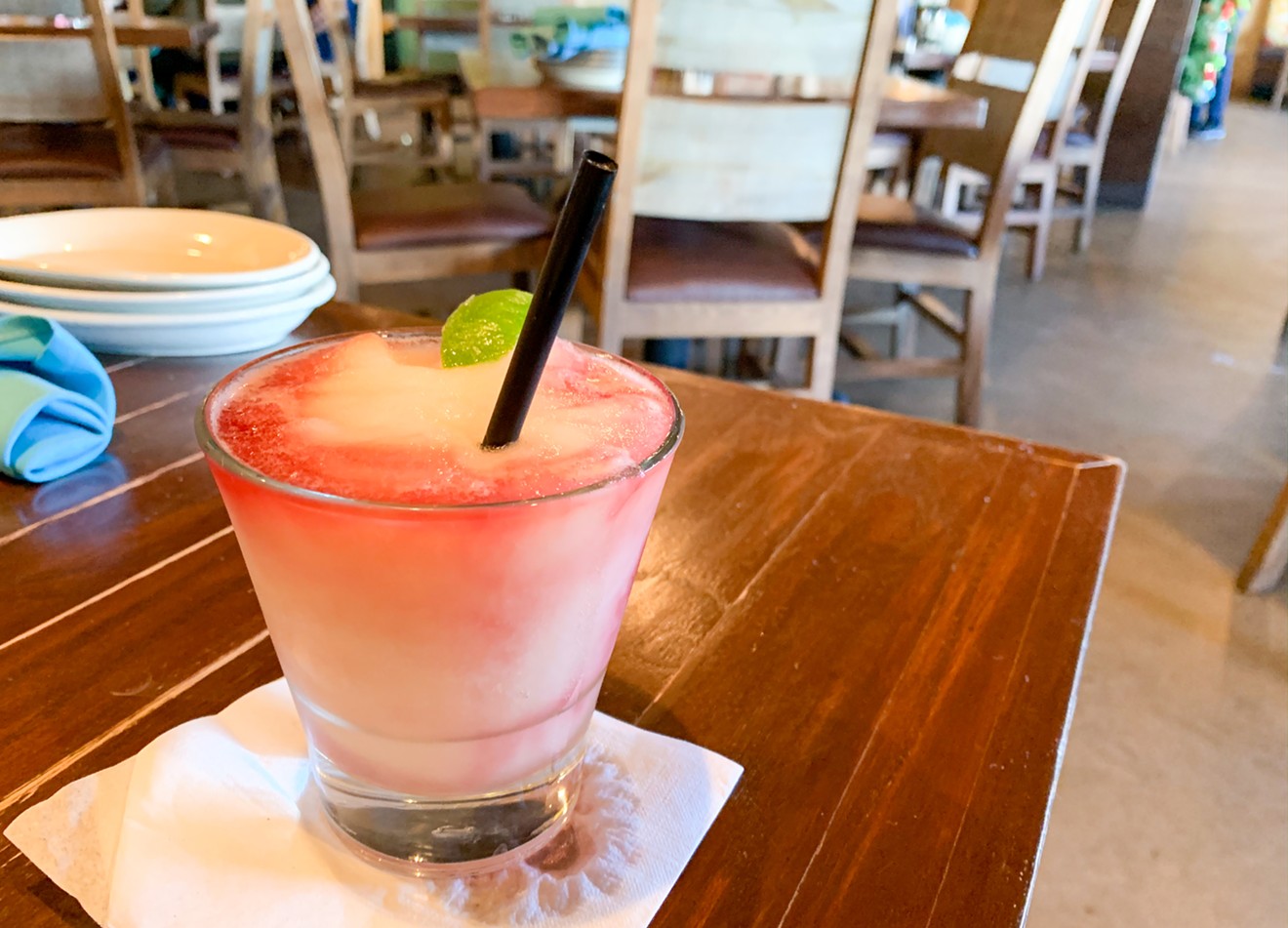 El Vecino is participating in the summer cocktail tour this summer. Let's hope this margarita is on the itinerary.