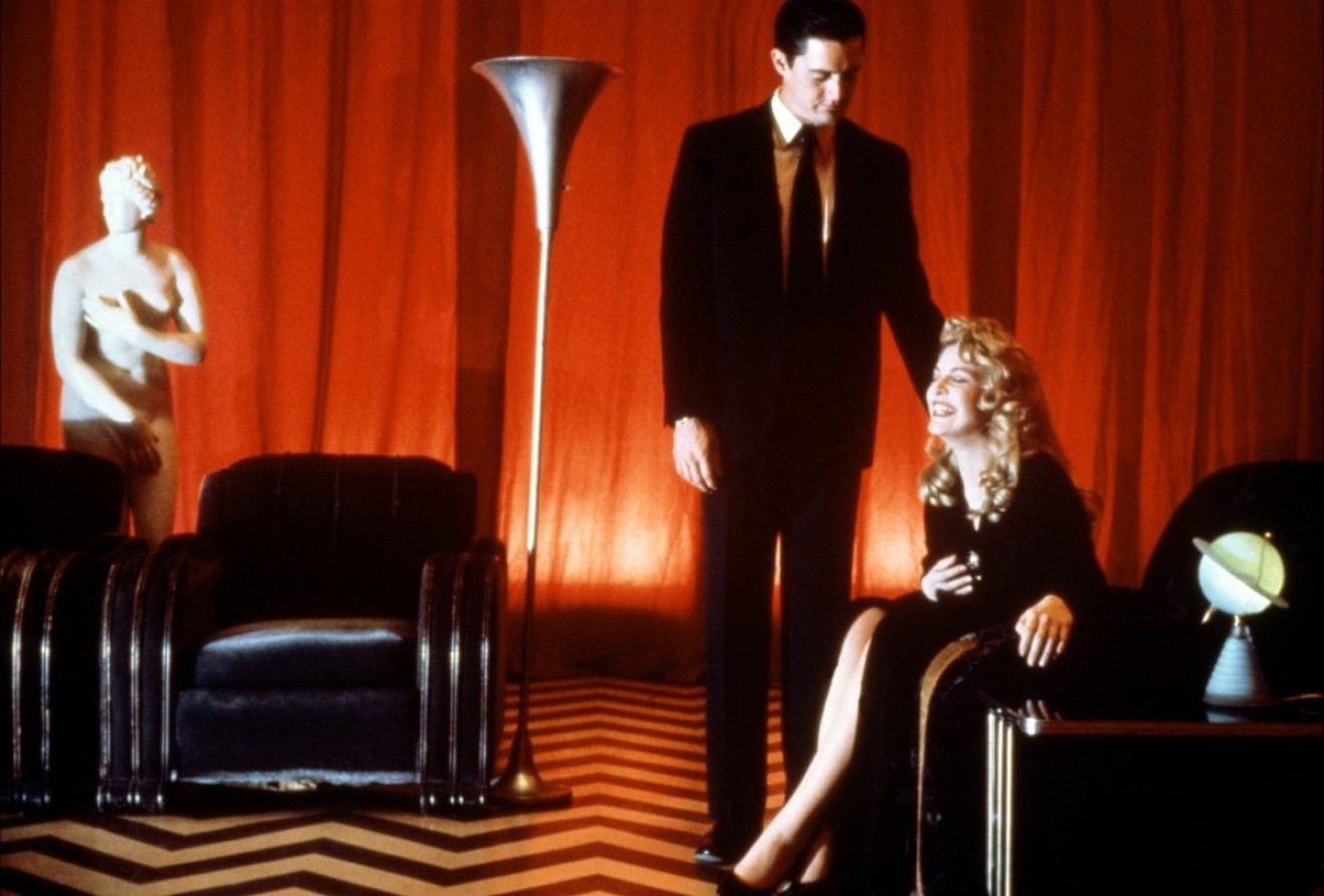 Sheryl Lee's Laura Palmer and Kyle MacLachlan's Dale Cooper have been baffling TV viewers for years on David Lynch's TV experiment Twin Peaks.
