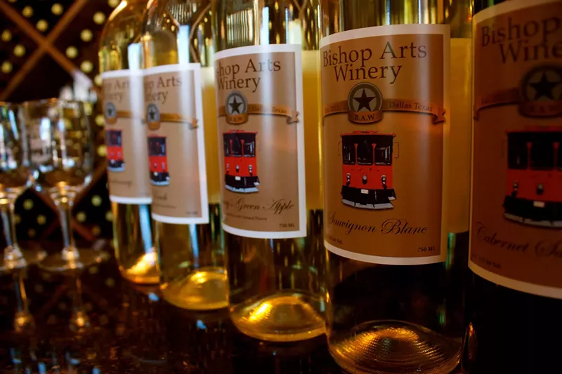 Elias Rodriguez left construction behind to open a tiny Texas winery at the intersection of Bishop and North Tyler streets.