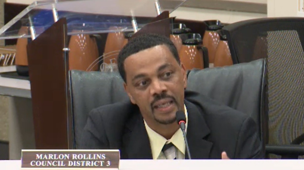 Marlon Rollins was kicked off the Dallas Park and Recreation Board.