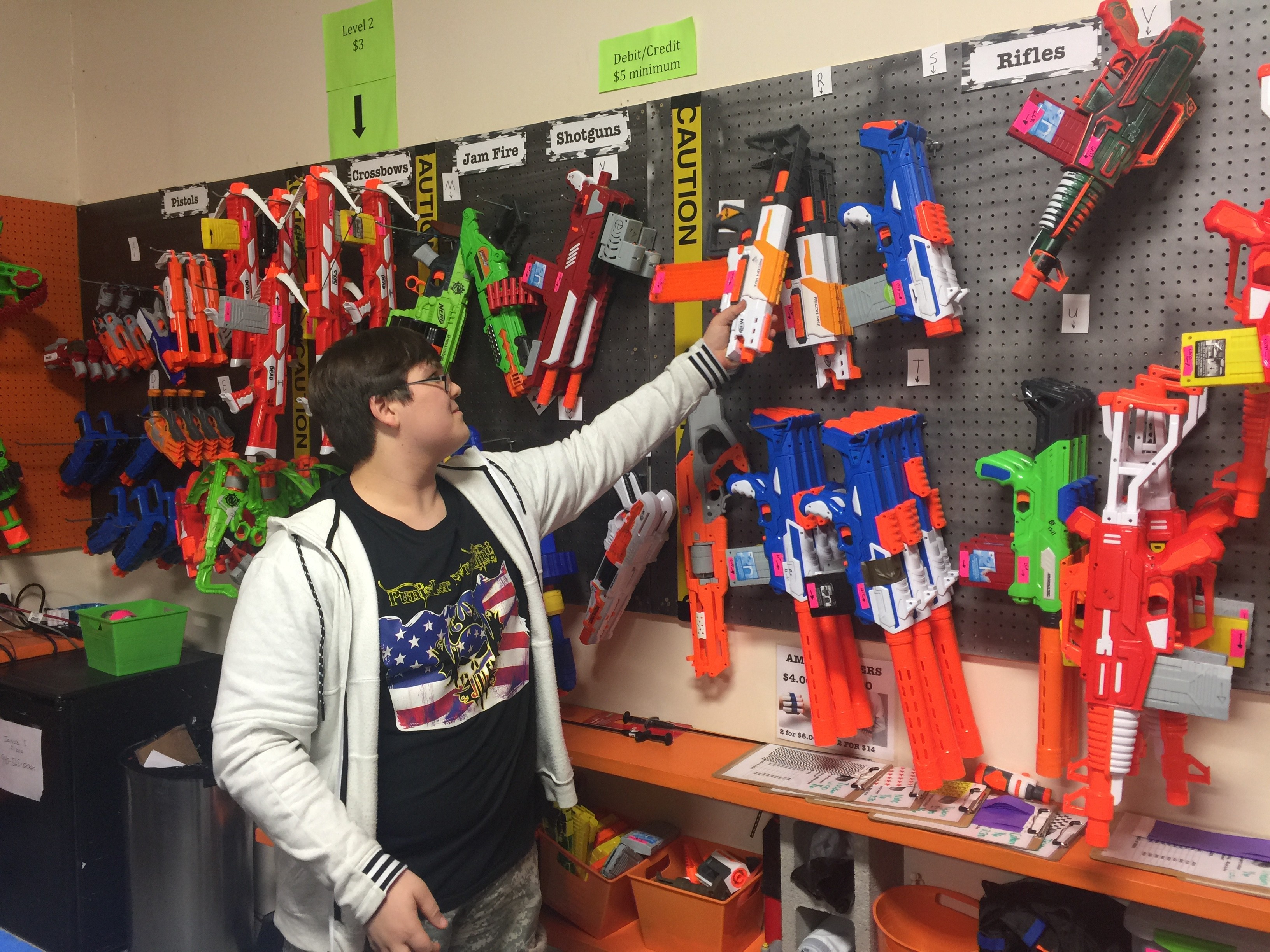 A Family-Owned in Denton Finds Its Niche: Nerf Battles | Dallas Observer
