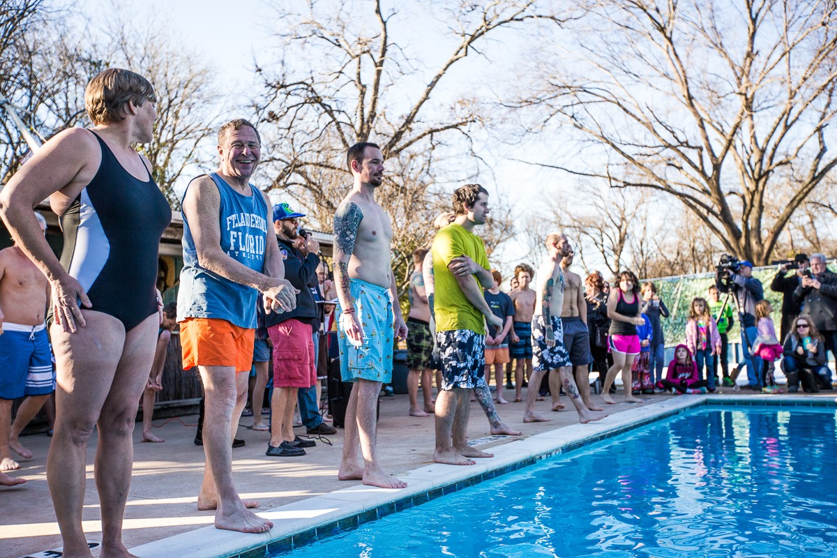 Take a very chilly dip at Fraternal Order of Eagles on Sunday