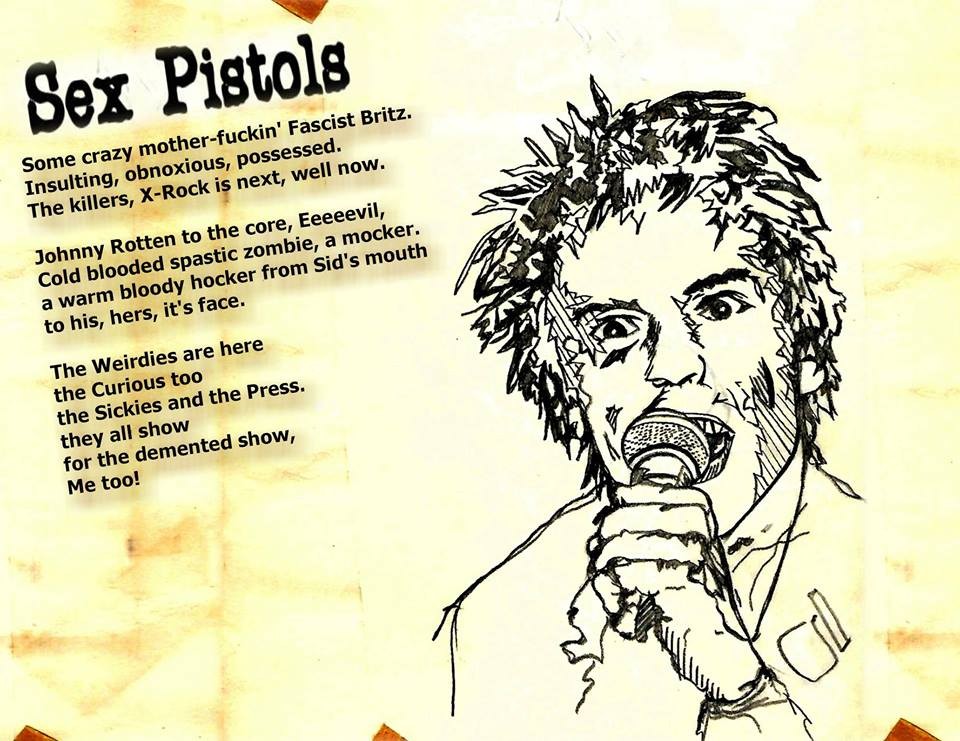 The godfather of Dallas art wrote a poem about his experience seeing the Sex Pistols nearly 40 years ago.
