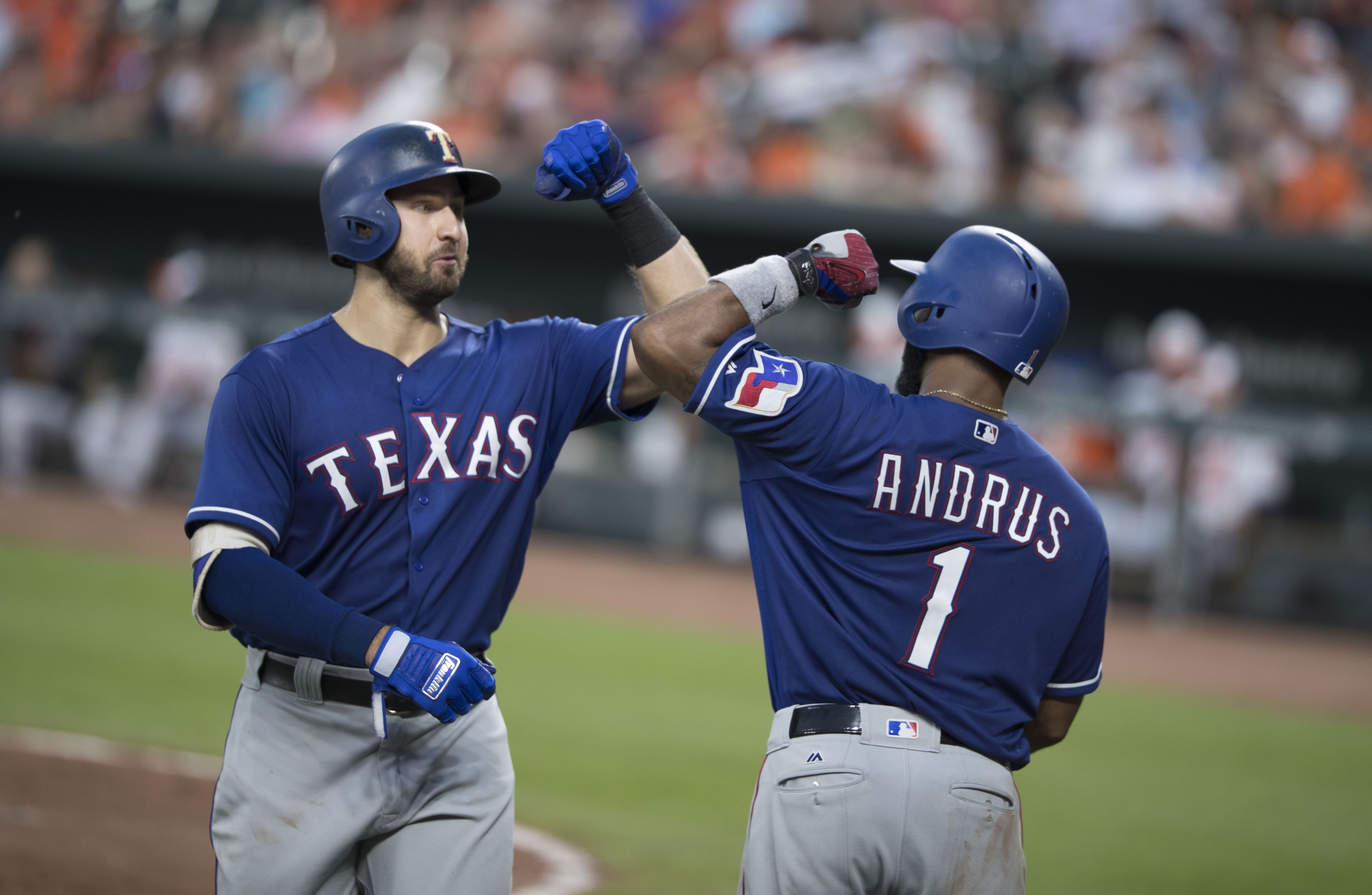Rangers' Joey Gallo becomes first ever to hit 100 home runs before