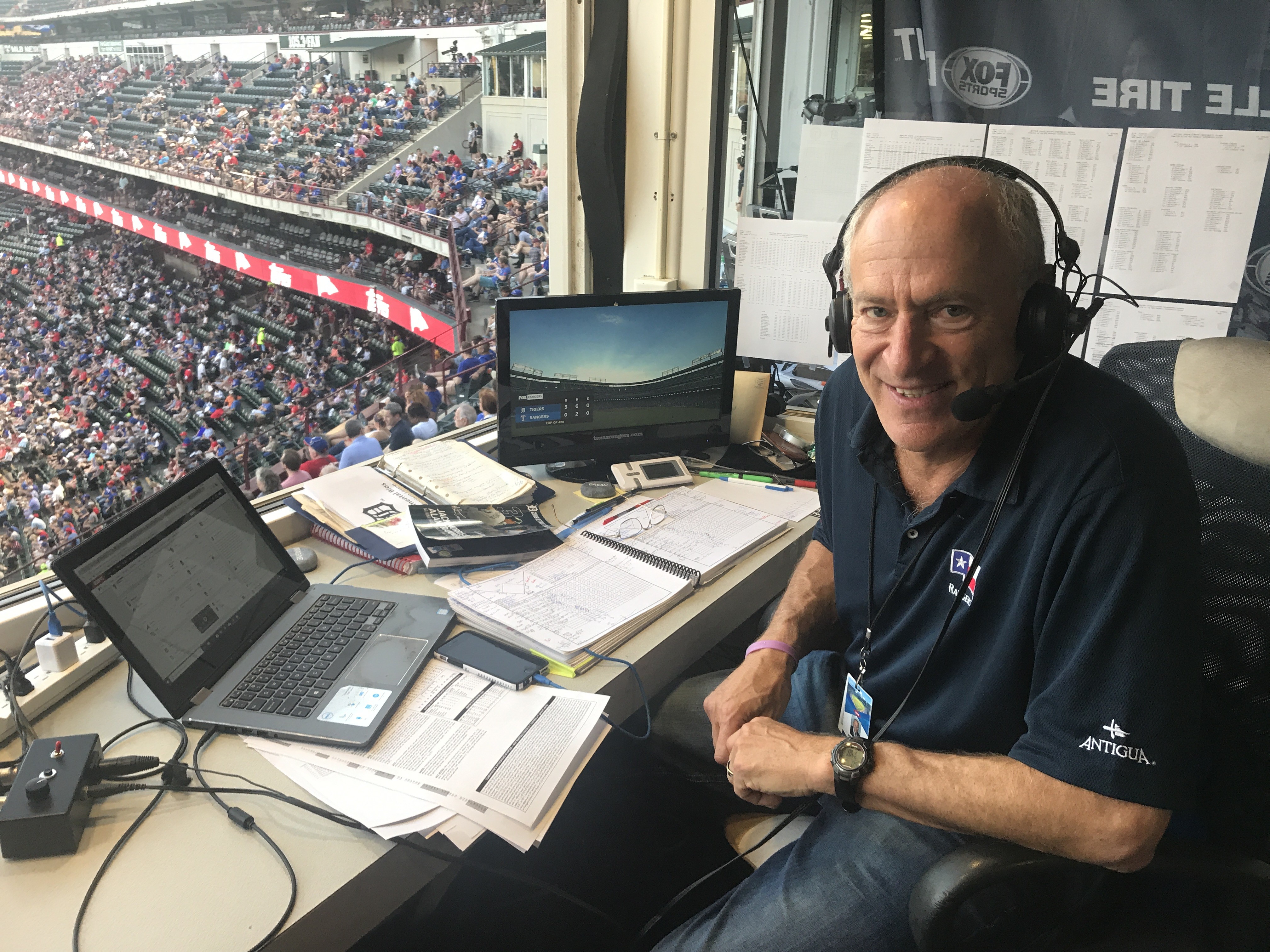 Eric Nadel, Texas Rangers Radio Broadcaster, Has Been With The Organization  For 40 Years | Dallas Observer