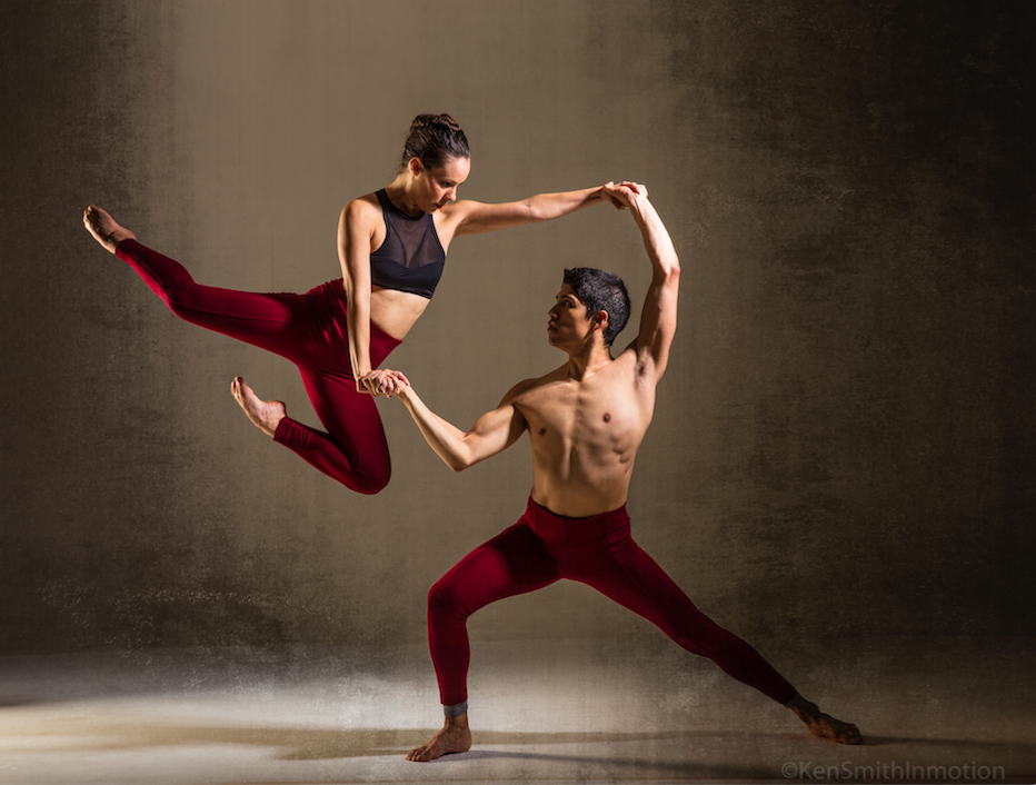 Whitney Hart and Adrian Aguirre are dancers for Ballet Dallas.
