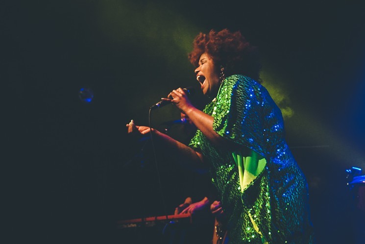 The Suffers, pictured here at a prior Dallas gig, played Homegrown Fest last Sunday before their trailer was stolen.